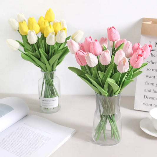 29cm Tulip Artificial Flowers Bouquet