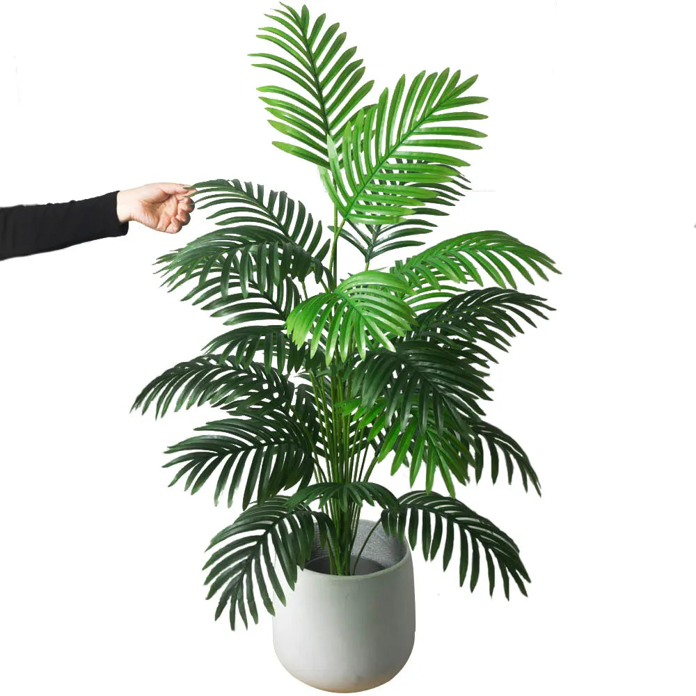 Fake Palm Tree Artificial Tropical Plants