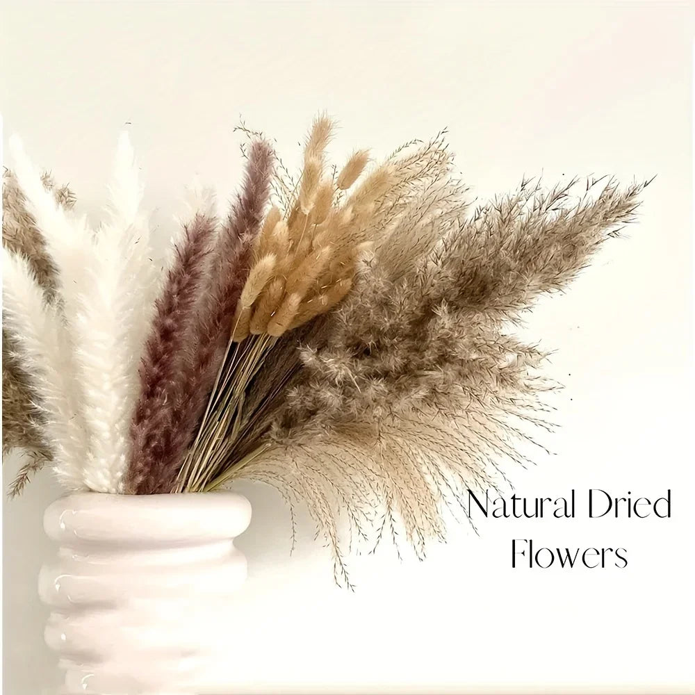 15/100pcs Artificial Flowers Pampas Floral