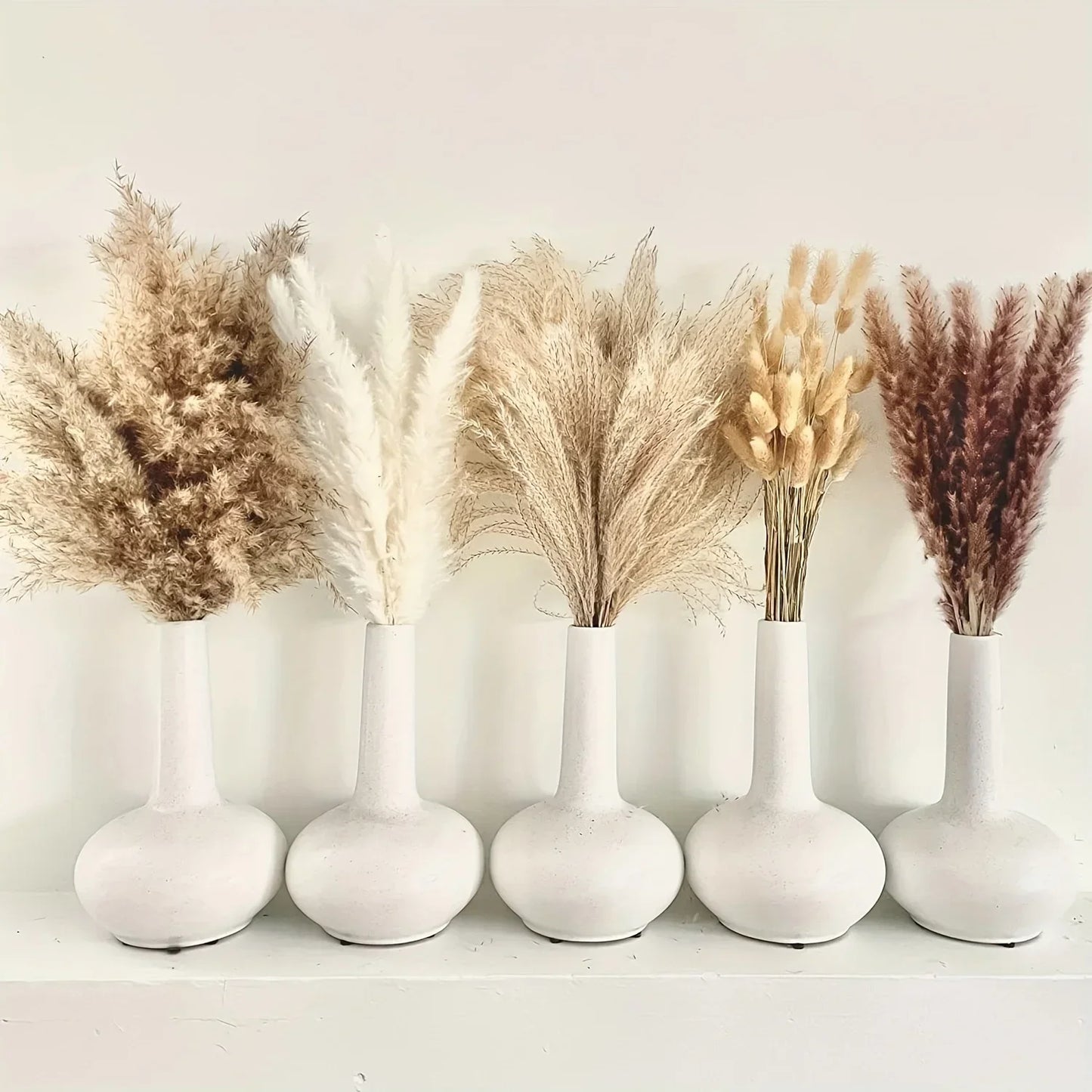 15/100pcs Artificial Flowers Pampas Floral