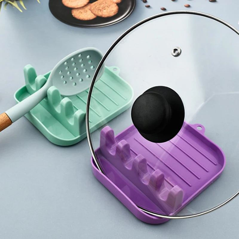 Pot Lids Spoon And Chopsticks Rest Holder