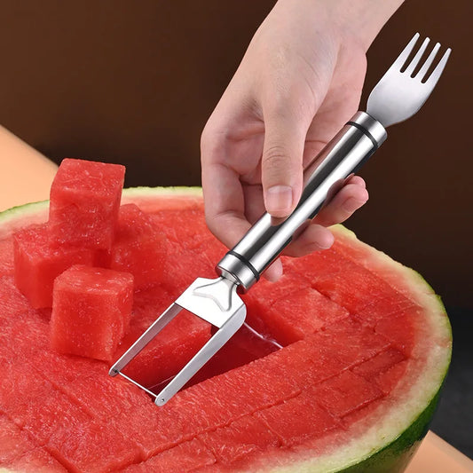 Stainless Steel Windmill Watermelon Cutter Artifact