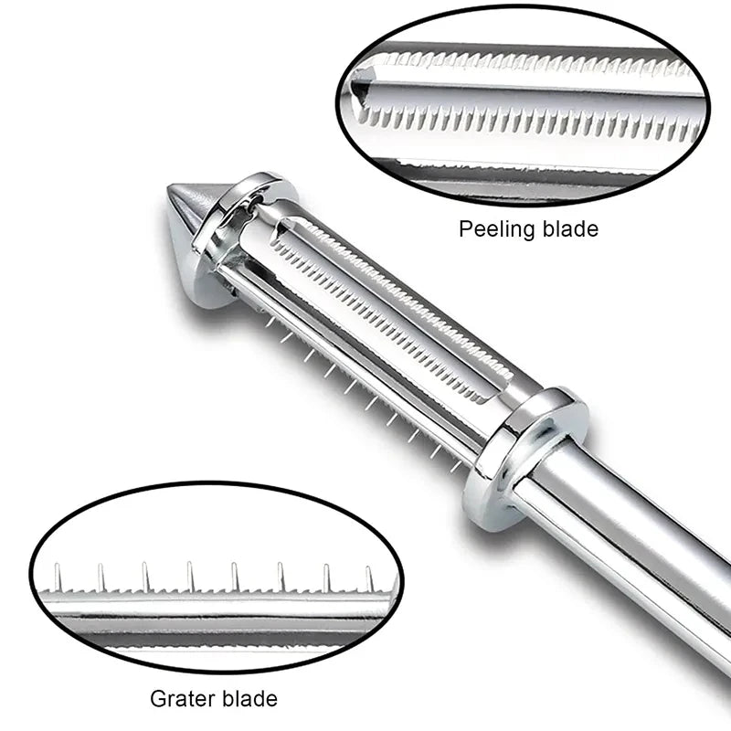 Double-sided zinc alloy peeler household Tool