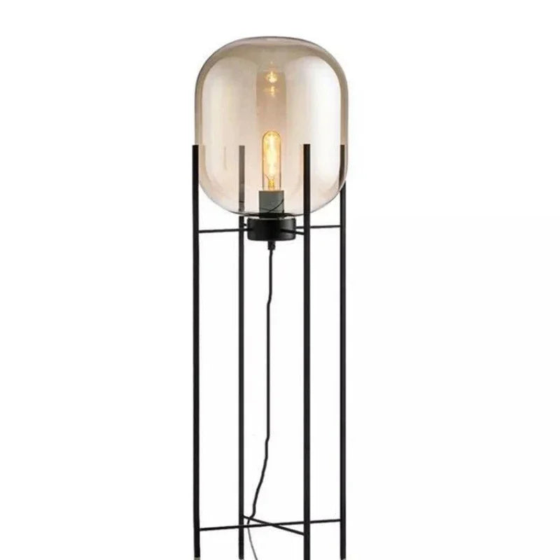 Post-Modern Nordic Glass LED Floor Lamp