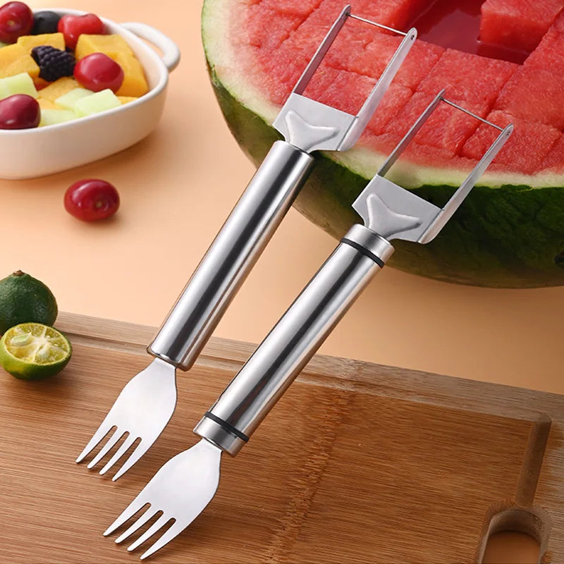 Stainless Steel Windmill Watermelon Cutter Artifact