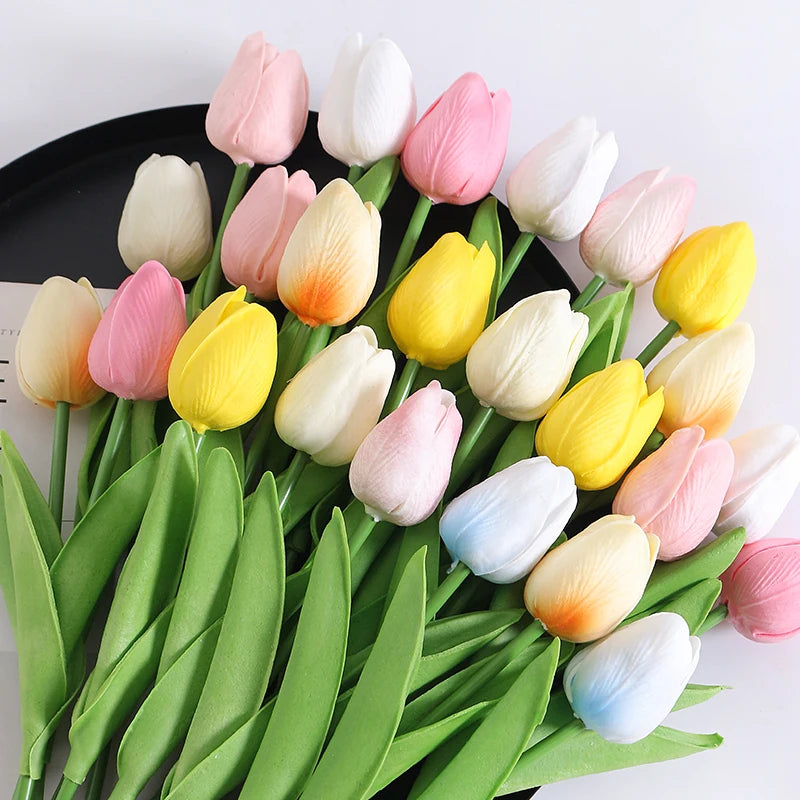 29cm Tulip Artificial Flowers Bouquet