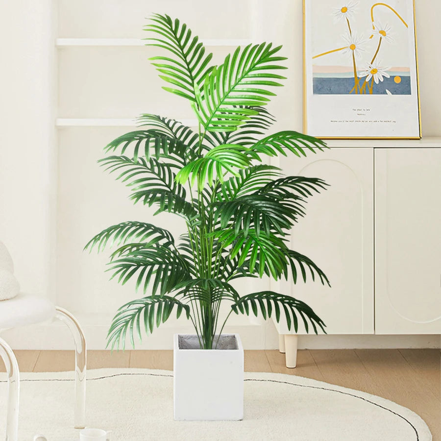 Fake Palm Tree Artificial Tropical Plants